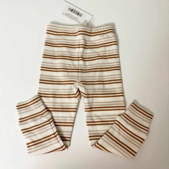 Rylee + Cru striped ribbed leggings size 6-12 mo new - Picture 1 of 4